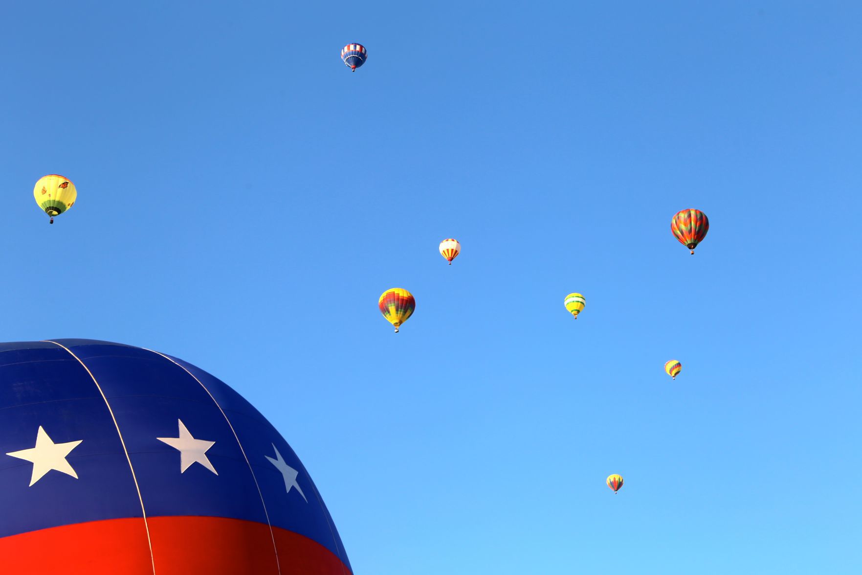 Adirondack Balloon Festival, Saturday night